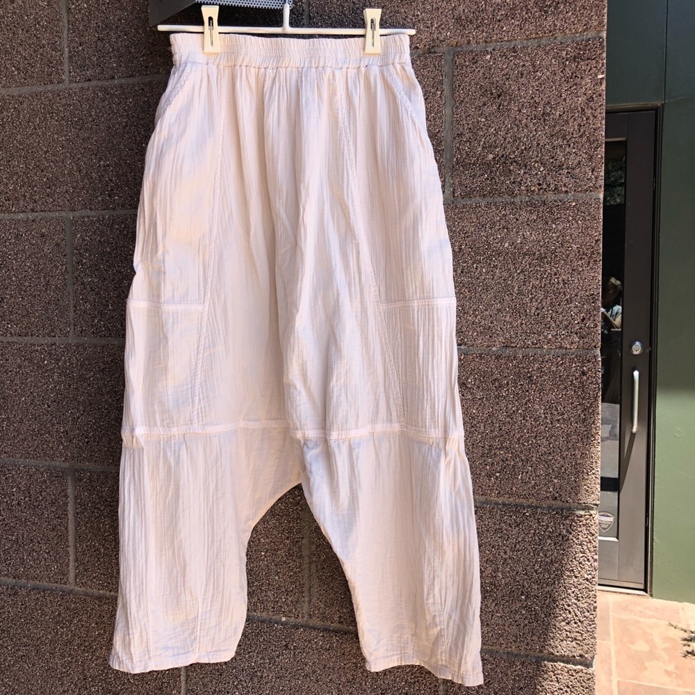 Atelier Delphine Kiko Pant in Crinkled Cotton, worn one time